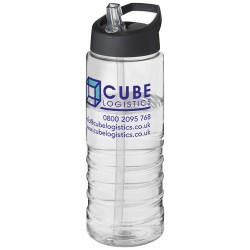 H2O Treble 750 ml sportovní lahev s víčkem s hubičkou