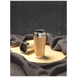Bambus 450 ml kelímek s bambusovým povrchem