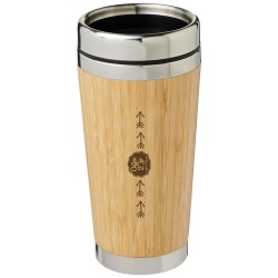 Bambus 450 ml kelímek s bambusovým povrchem