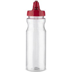 Láhev na vodu se slámou 700 ml TRANCE