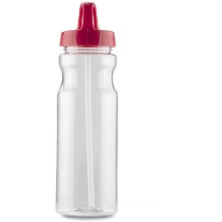 Láhev na vodu se slámou 700 ml TRANCE