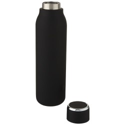 Měděná láhev s vakuovou izolací o objemu 600 ml s kovovým poutkem Marka