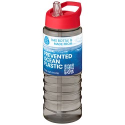 Sportovní lahev s výlevkovitým víčkem o objemu 750 ml  H2O Active Eco Treble