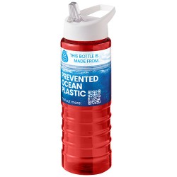 Sportovní lahev s výlevkovitým víčkem o objemu 750 ml  H2O Active Eco Treble