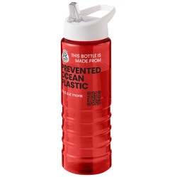 Sportovní lahev s výlevkovitým víčkem o objemu 750 ml  H2O Active Eco Treble