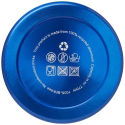 Hliníková láhev na vodu Oregon z recyklovaného hliníku s certifikací RCS a karabinou, 770 ml