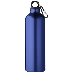 Hliníková láhev na vodu Oregon z recyklovaného hliníku s certifikací RCS a karabinou, 770 ml