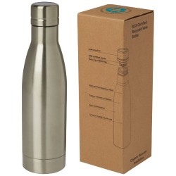 Vasa 500ml měděná vakuově izolovaná láhev z recyklované nerezové oceli s certifikací RCS