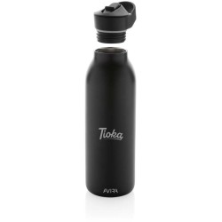 Flip-top lahev na vodu Avira Ara 500ml z RCS recykl. oceli