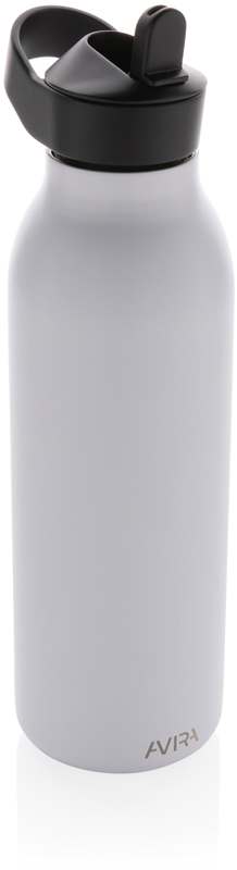 Flip-top lahev na vodu Avira Ara 500ml z RCS recykl. oceli