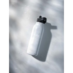 Flip-top lahev na vodu Avira Ara 500ml z RCS recykl. oceli