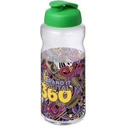 H2O Active Big Base litrová sportovní láhev s vyklápěcím víčkem