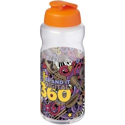 H2O Active Big Base litrová sportovní láhev s vyklápěcím víčkem