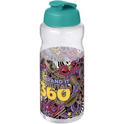 H2O Active Big Base litrová sportovní láhev s vyklápěcím víčkem