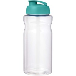 H2O Active Big Base litrová sportovní láhev s vyklápěcím víčkem