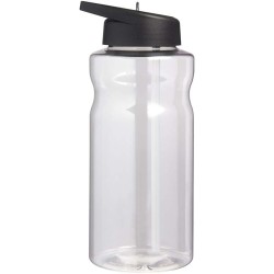 H2O Active Big Base litrová sportovní láhev s víčkem s hubicí