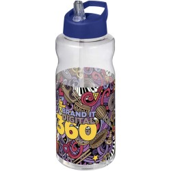 H2O Active Big Base litrová sportovní láhev s víčkem s hubicí