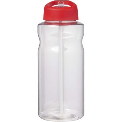 H2O Active Big Base litrová sportovní láhev s víčkem s hubicí