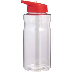 H2O Active Big Base litrová sportovní láhev s víčkem s hubicí