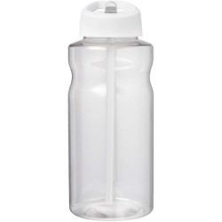 H2O Active Big Base litrová sportovní láhev s víčkem s hubicí