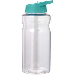 H2O Active Big Base litrová sportovní láhev s víčkem s hubicí
