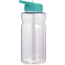 H2O Active Big Base litrová sportovní láhev s víčkem s hubicí