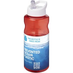 H2O Active Eco Big Base litrová sportovní láhev s víčkem s hubicí