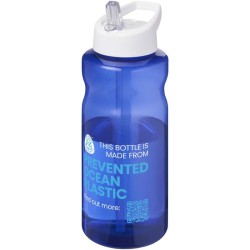 H2O Active Eco Big Base litrová sportovní láhev s víčkem s hubicí