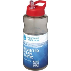 H2O Active Eco Big Base litrová sportovní láhev s víčkem s hubicí