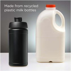 Baseline 500ml recyklovaná sportovní láhev s vyklápěcím víčkem