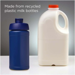 Baseline 500ml recyklovaná sportovní láhev s vyklápěcím víčkem
