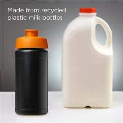 Baseline 500ml recyklovaná sportovní láhev s vyklápěcím víčkem