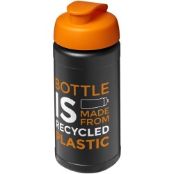 Baseline 500ml recyklovaná sportovní láhev s vyklápěcím víčkem
