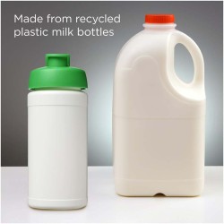 Baseline 500ml recyklovaná sportovní láhev s vyklápěcím víčkem