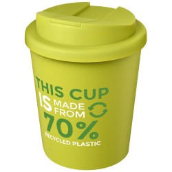 Hrnek z recyklátu o objemu 250 ml s víčkem odolným proti rozlití Americano Espresso Eco