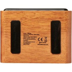 Wooden reproduktor s bezdrátovou nabíjecí podložkou