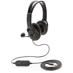 Kancelářský headset s mikrofonem