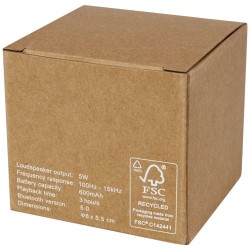 5W Bluetooth reproduktor z recyklovaného plastu Loop