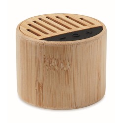 Round lux Bambus. bezdrátový reproduktor