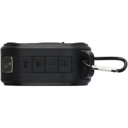 Solo 3W IPX5 solární Bluetooth reproduktor z RCS recyklovaného plastu s karabinou