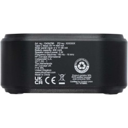 Solo 3W IPX5 solární Bluetooth reproduktor z RCS recyklovaného plastu s karabinou