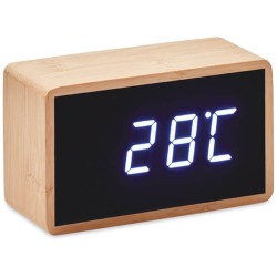 Miri clock Budík v bambusovém krytu