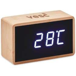 Miri clock Budík v bambusovém krytu