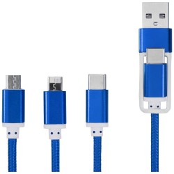 Nabíjecí kabel 5v1 s dvojitým vstupem Versatile