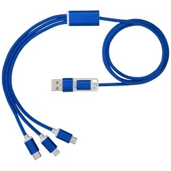 Nabíjecí kabel 5v1 s dvojitým vstupem Versatile