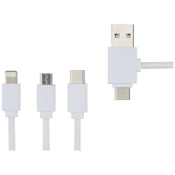 Nabíjecí kabel 5v1 s antibakteriální přísadou Pure