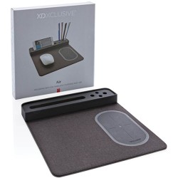 Air podložka pod myš s bezdrátovým nabíjením a USB