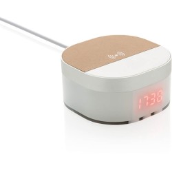 Bezdrátově nabíjecí digitální hodiny Aria 5W