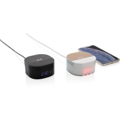 Bezdrátově nabíjecí digitální hodiny Aria 5W