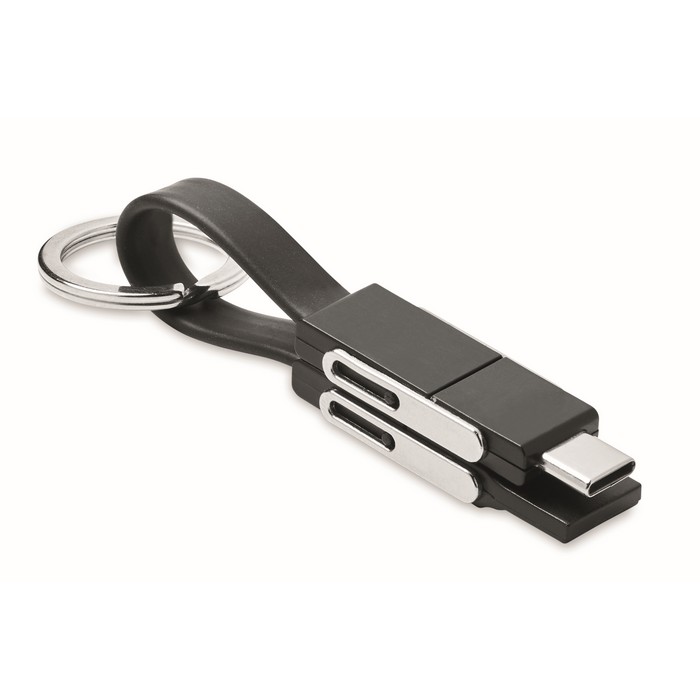 Key c Klíčenka s kabelem 4 v 1